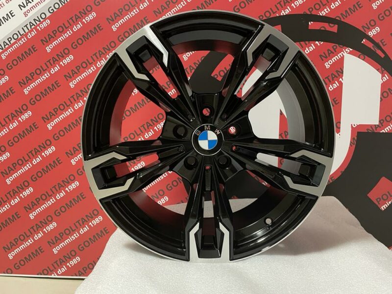 Cerchi Bmw serie 3 4 5 6 7 M3 x1 Z4 b7 18 pollici black special lips
