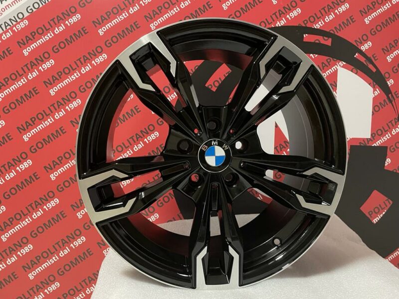 Cerchi Bmw serie 3 4 5 6 7 M3 x1 Z4 b7 18 pollici black special lips - immagine 3