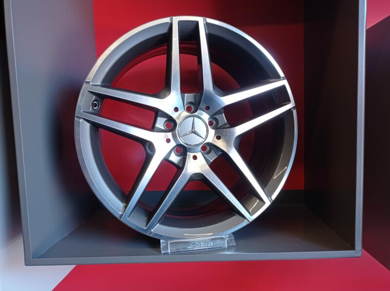 Cerchi Mercedes classe A B C E W GLC GLA SLC 19 pollici - immagine 3