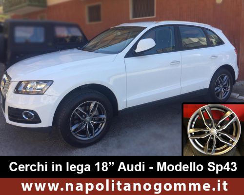 Cerchi ruote pollici sp43 spath napolitano gomme