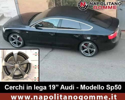Cerchi ruote pollici sp50 spath napolitano gomme