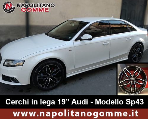 Cerchi ruote pollici sp43 spath napolitano gomme
