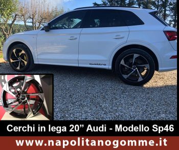 Cerchi Audi 20 pollici modello sp46 q5 bianco