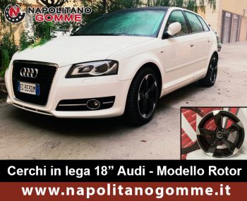 cerchi audi rotor 18 pollici a3 8p