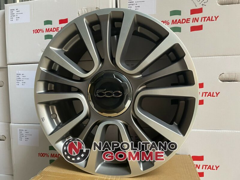 Cerchi in lega FIAT 500L da 17 pollici - immagine 2