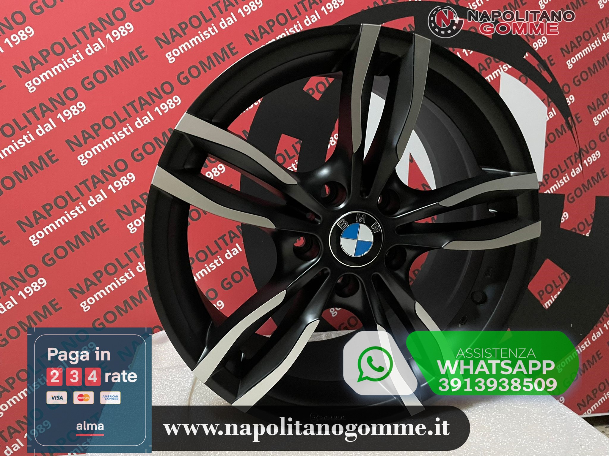 Cerchi in lega bmw serie 1 2 17 pollici (3)