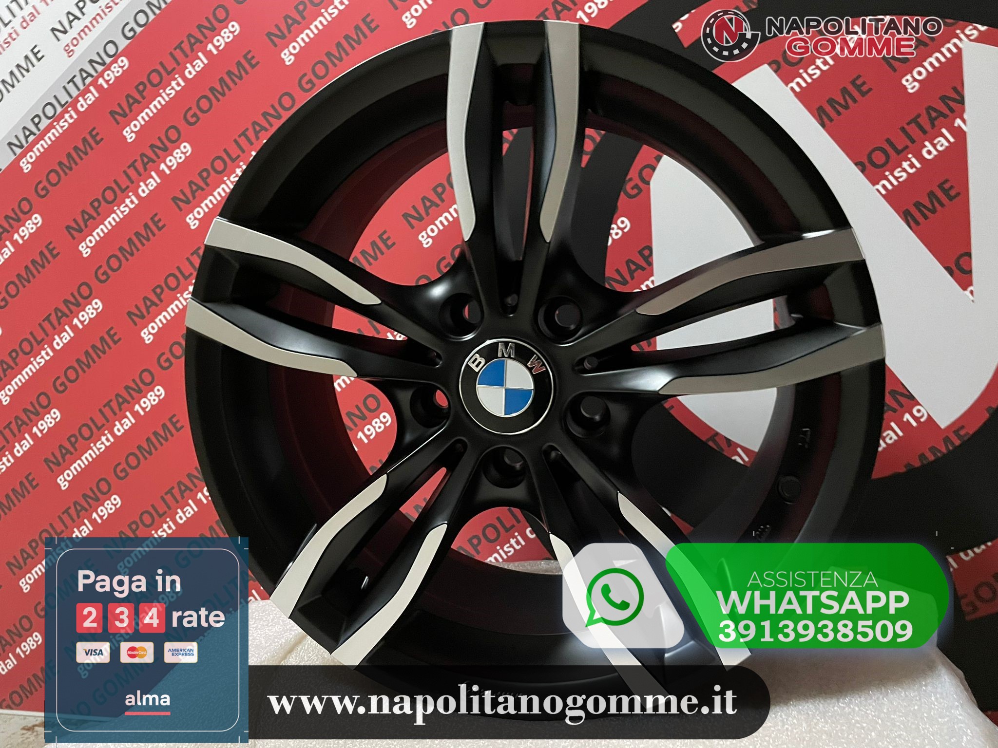 Cerchi in lega bmw serie 1 2 17 pollici (4)