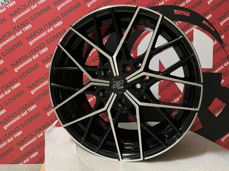 Cerchi Bmw serie 3 4 5 6 7 M3 x1 Z4 b7 18 pollici msw 74 (4)