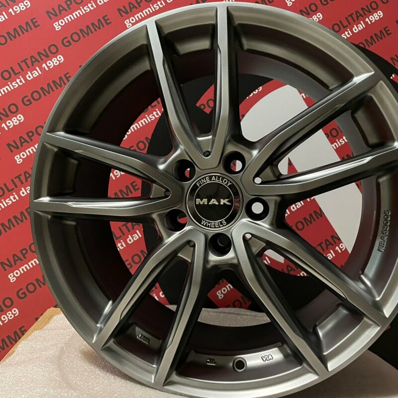 Cerchi in lega per Audi Vw Mercedes 16 pollici Mak (2)