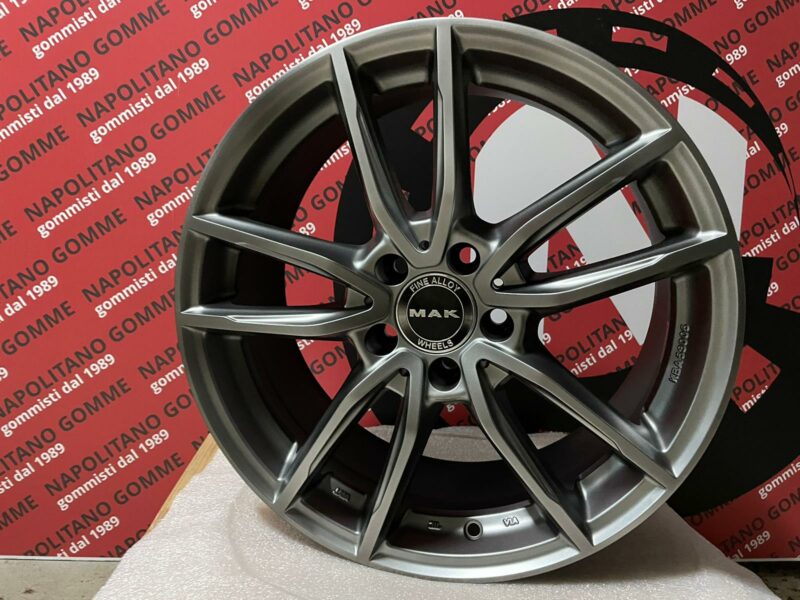 Cerchi in lega per Audi Vw Mercedes 16 pollici Mak (4)