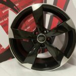 Cerchi Audi A1 allstreet Citycarver Attraction Ambition sportback 17 pollici rotor nero lucido(6)