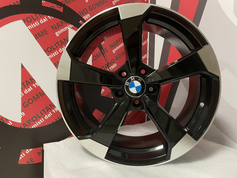 Cerchi BMW serie 3 4 5 G20 G30 G31 18 pollici neri (2)