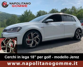 Cerchi in lega 18 pollici per golf 7 modello Jerez