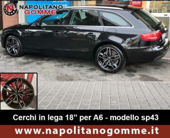 cerchi in lega 18 pollici per audi a6 sp43
