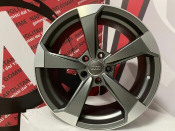 Cerchi Audi Q3 SQ3 sportback 19 pollici rs rotor grigi (1)