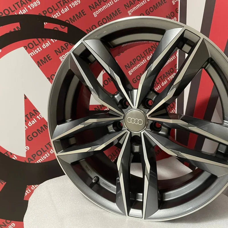 Cerchi in lega per Audi Q5 SQ5 8r fy 19 pollici rs6 grigi (1)