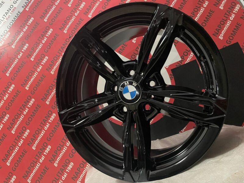 Cerchi in lega bmw serie 1 f20 f21 17 pollici nero (5)