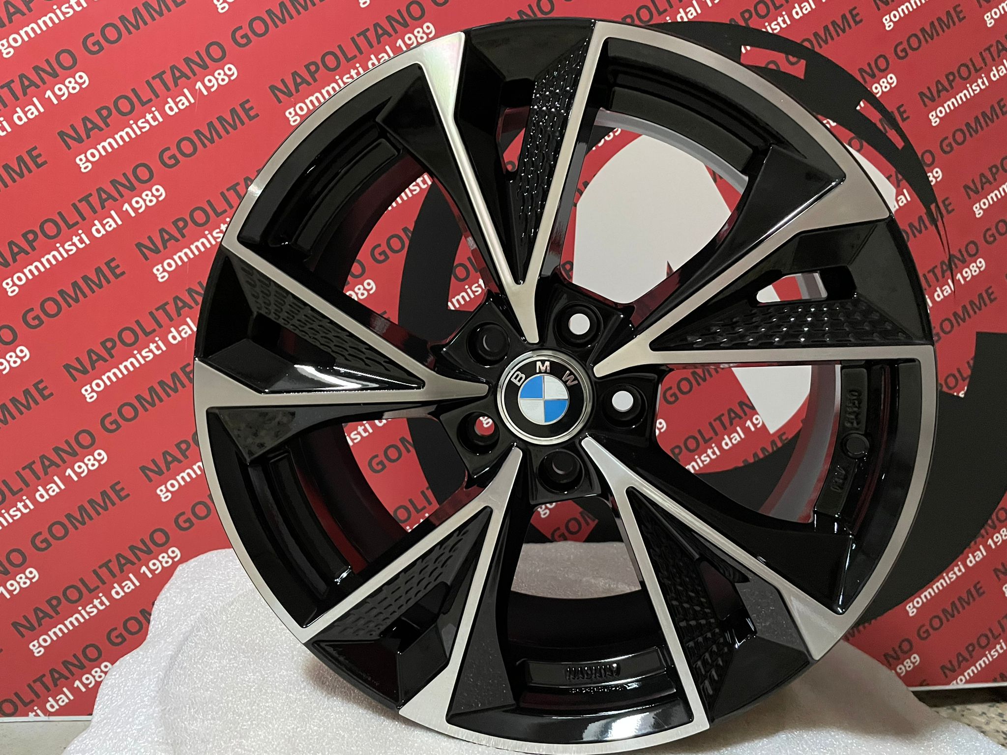 Cerchi Bmw serie x1 f48 x2 f39 18 pollici rs7 nad (4)