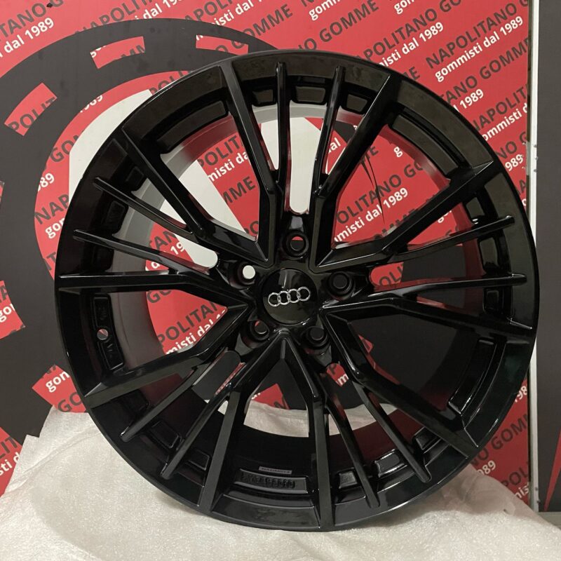 Cerchi Audi A3 A4 A6 Q2 Q3 Q5 TT 18 pollici Mak nero lucido (1)
