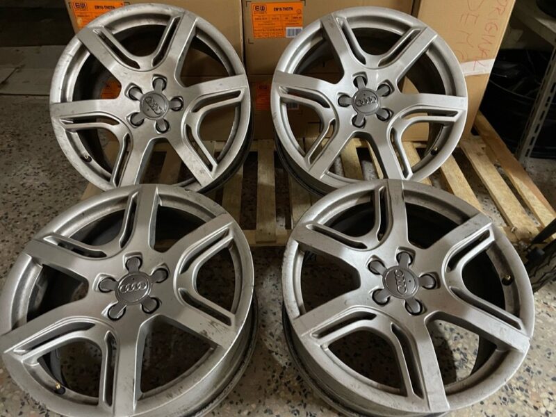 Cerchi Audi A3 A4 A6 Q3 Q5 TT 18 pollici usati - immagine 3
