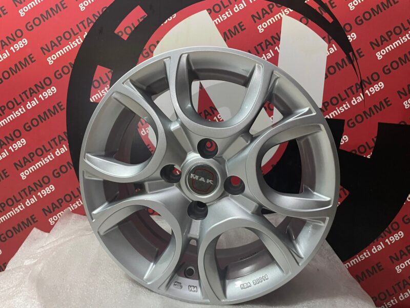 Cerchi Fiat Panda Punto Marea Doblo 14 pollici silver (1)