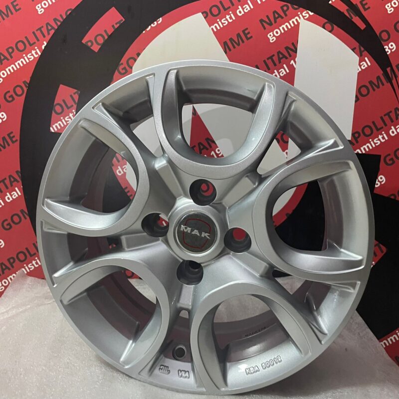 Cerchi Fiat Panda Punto Marea Doblo 14 pollici silver (1)