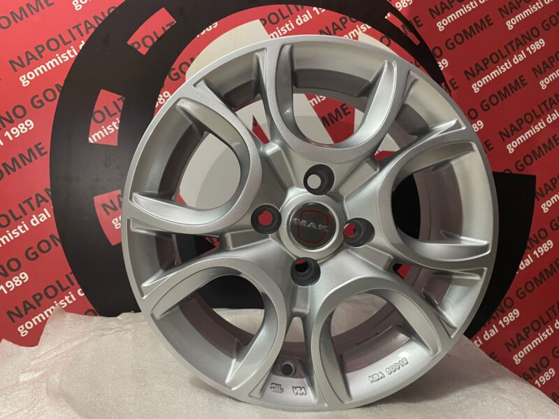 Cerchi Fiat Panda Punto Marea Doblo 14 pollici silver (2)