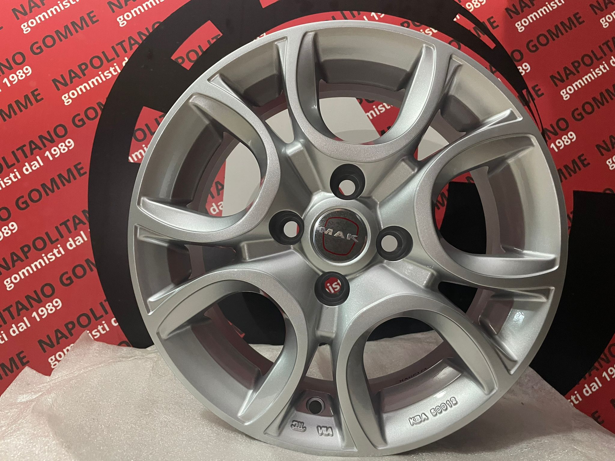 Cerchi Fiat Panda Punto Marea Doblo 14 pollici silver (4)