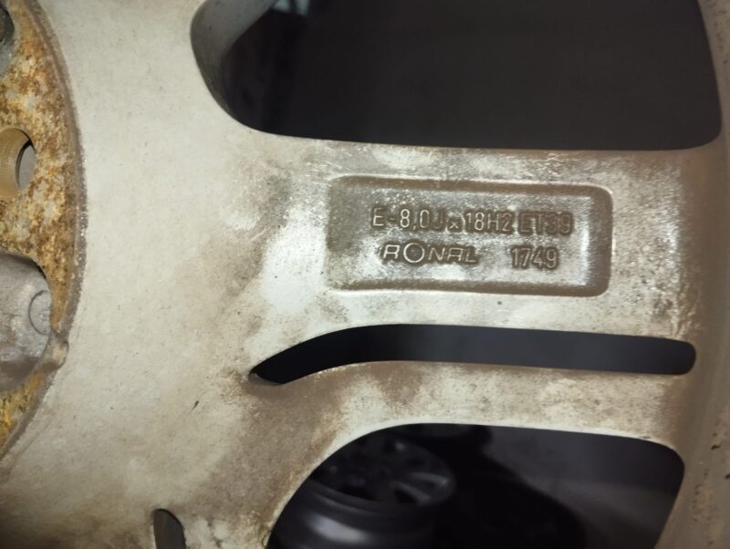 Cerchi Audi A3 A4 A6 Q3 Q5 TT 18 pollici usati - immagine 3