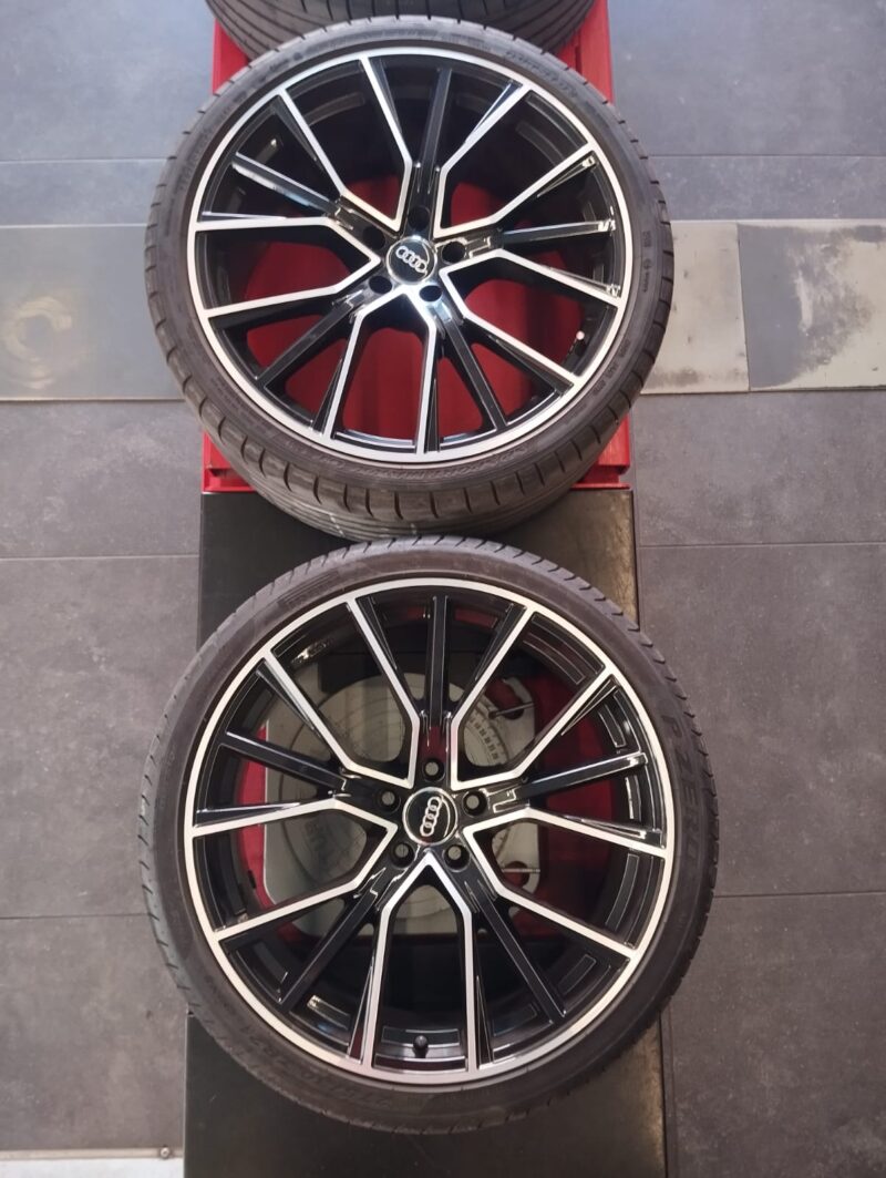 Cerchi e pneumatici audi a6 a7 a8 21 pollici usati - immagine 2