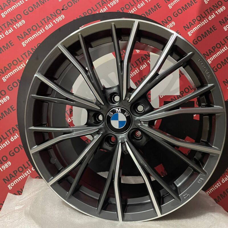 Cerchi Bmw serie 3 4 5 6 7 X1 18 pollici mak mark grigio (1)