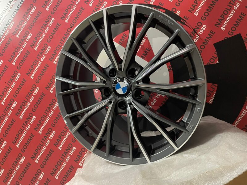 Cerchi Bmw serie 3 4 5 6 7 X1 18 pollici mak mark grigio (2)