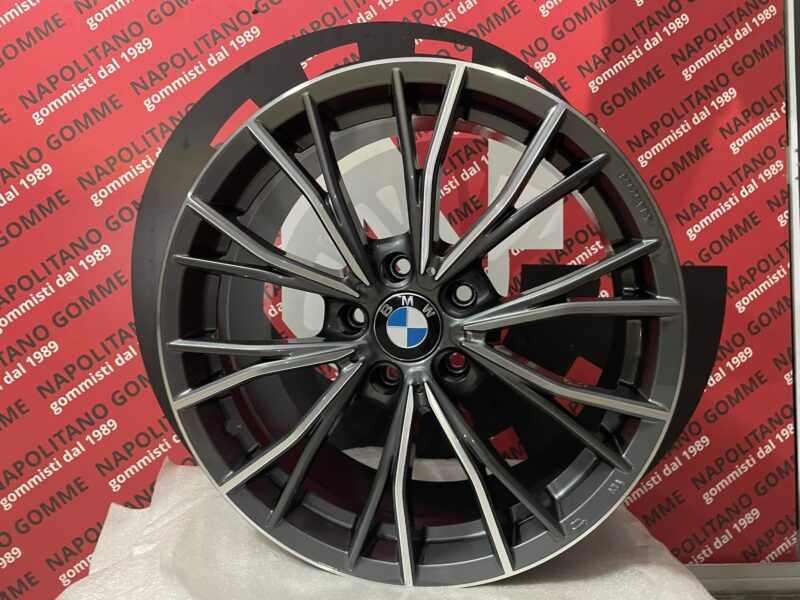 Cerchi Bmw serie 3 4 5 6 7 X1 18 pollici mak mark grigio (6)
