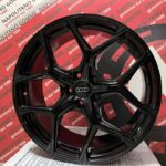 Cerchi in lega compatibili per audi a4 da 18 pollici modello rs6 nero lucido