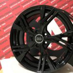 Cerchi in lega compatibili per audi a4 da 18 pollici modello rs6 sport nero lucido